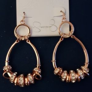 Jessica Simpson gold Earrings